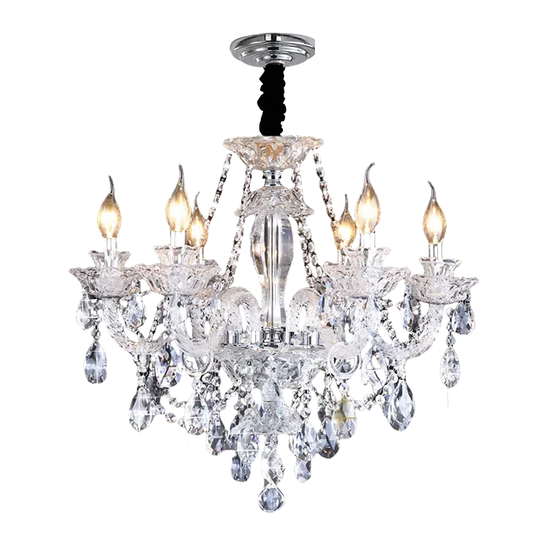 Duplex crystal chandelier villa hotel engineering hall lamp atmospheric European living room chandelier staircase chandelier-33201 - 이미지 7