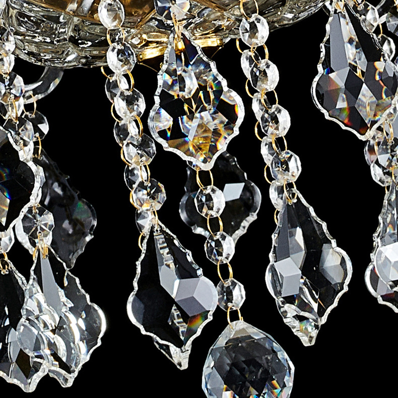French luxury crystal chandelier, retro palace style living room, creative and personalized dining room lights, high-end wedding lighting fixtures-33202 - 이미지 9