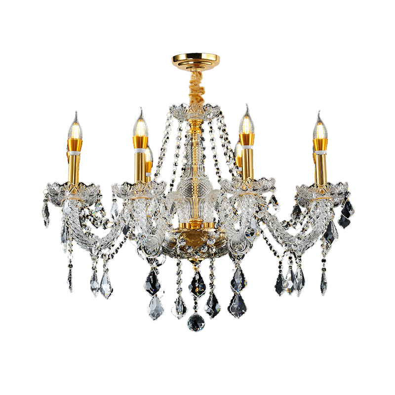 French luxury crystal chandelier, retro palace style living room, creative and personalized dining room lights, high-end wedding lighting fixtures-33202 - 이미지 11