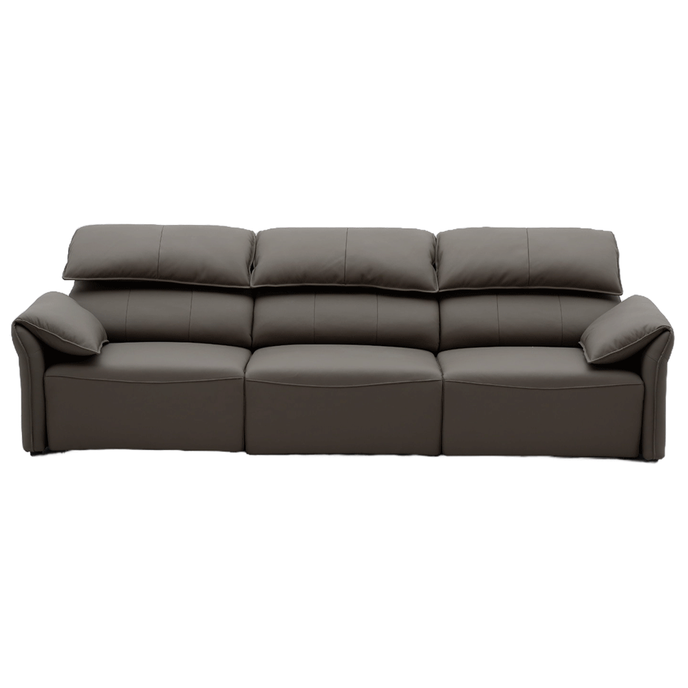 Đầu da bò/nửa da nhỏ da bò màu vàng nâu thẳng hàng ba người-S-112 - Ảnh 5