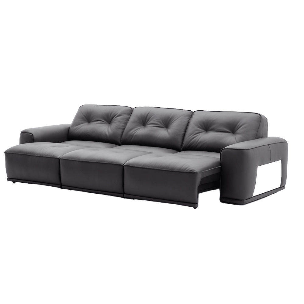 2.0 Đầu da bò/da đầy đủ da nhỏ màu vàng da bò đen thẳng hàng ba người-S-616 - Ảnh 4