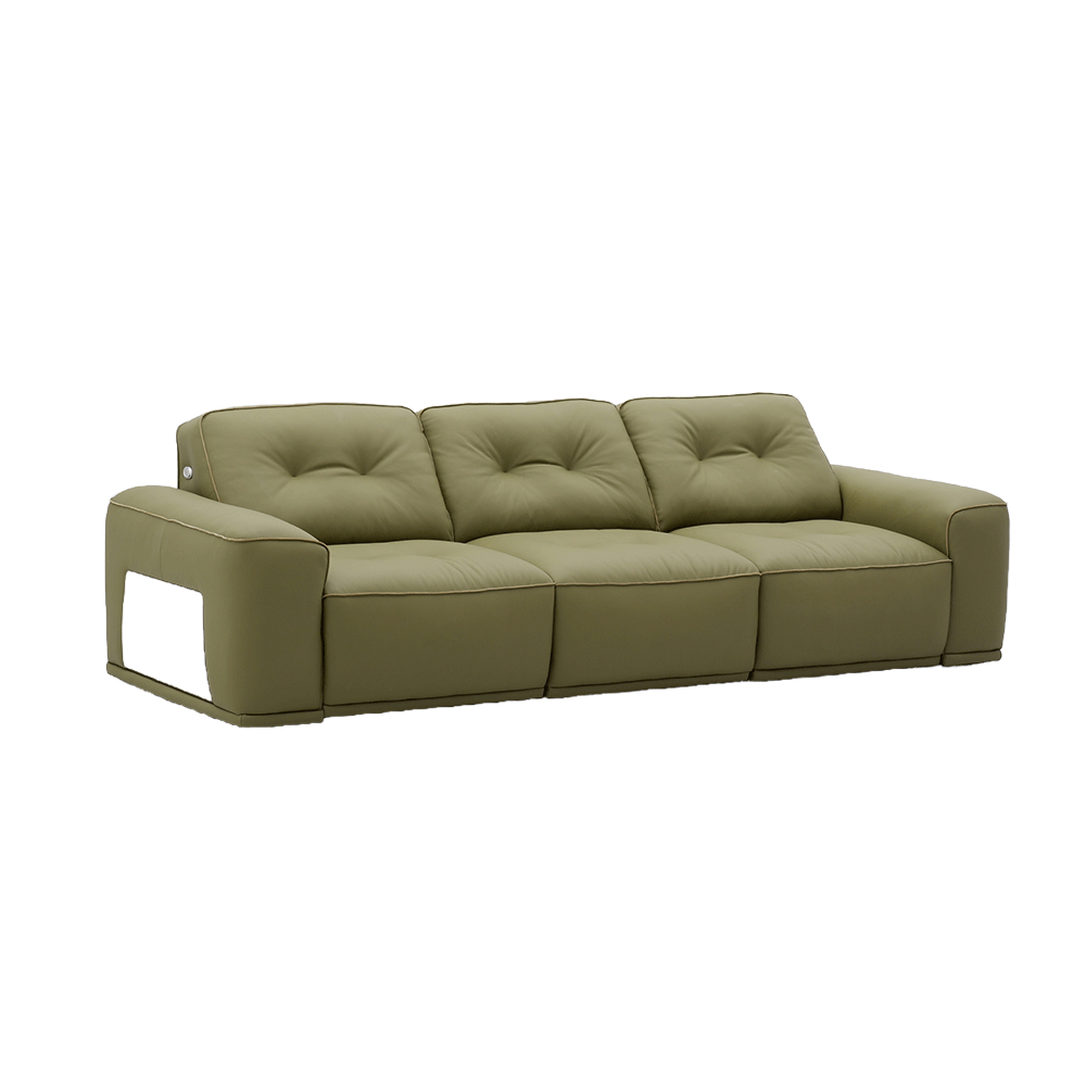 2.0 Đầu da bò/da đầy đủ da nhỏ màu vàng da bò đen thẳng hàng ba người-S-616 - Ảnh 6