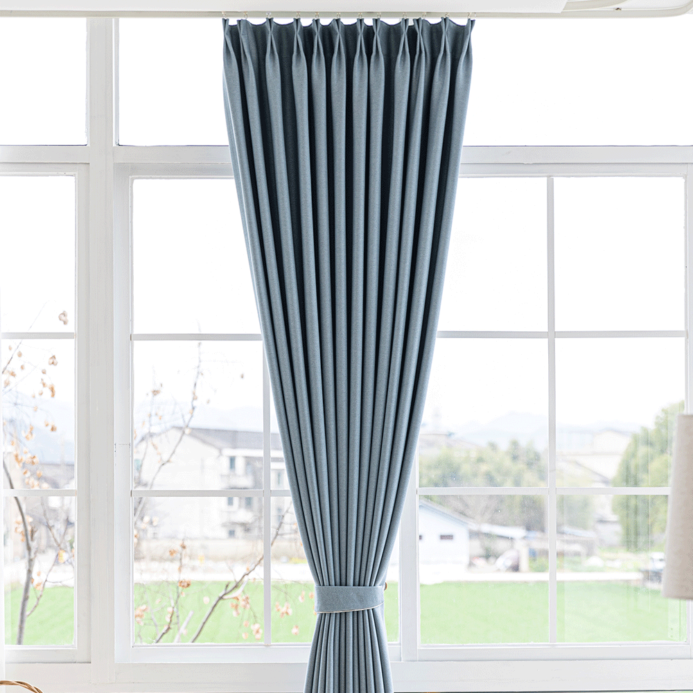 Bông vải màu xanh Curtain-Nguyên văn 1912 - Ảnh 5