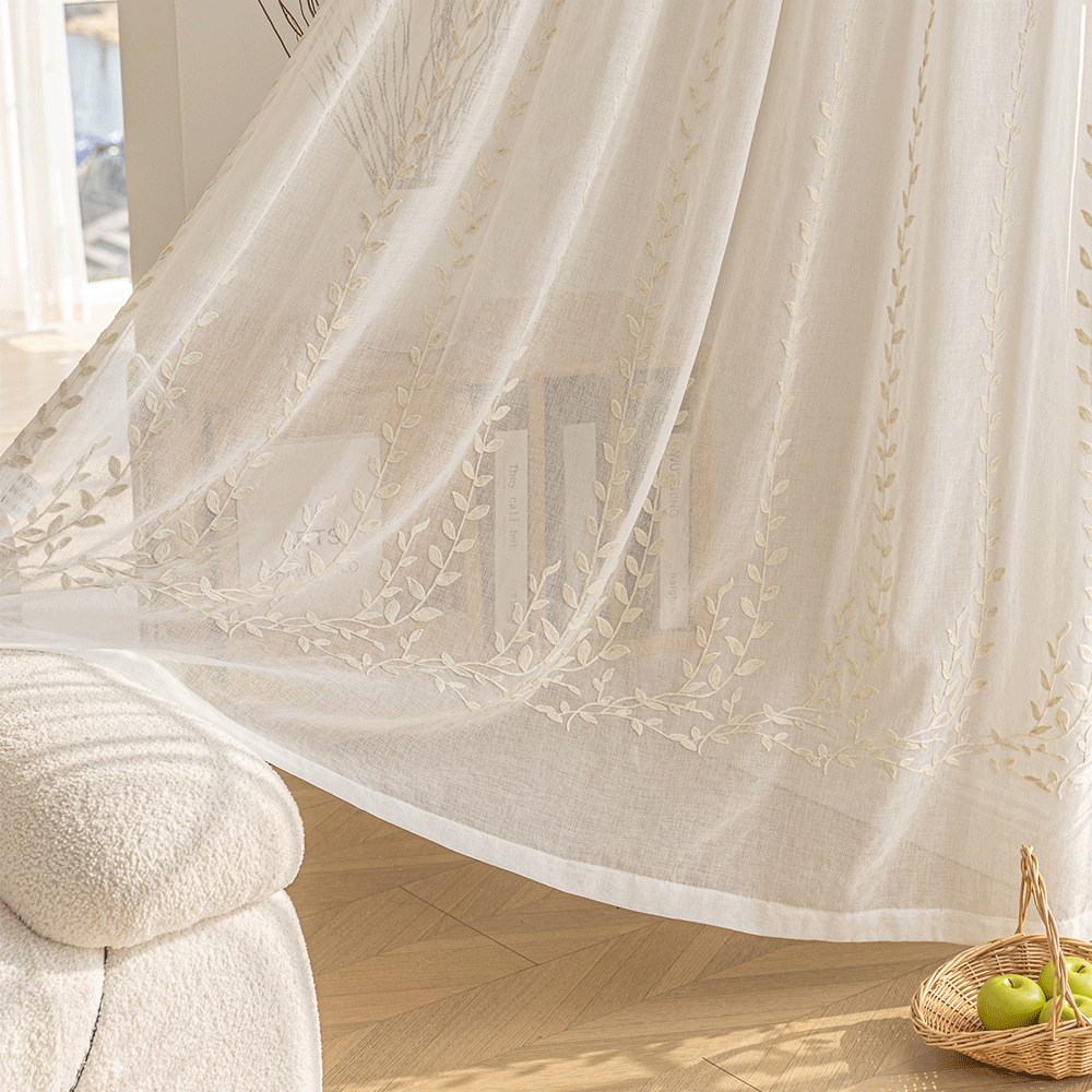 Rèm màu trắng hỗn hợp-Bất ngờ 2451 - Ảnh 2