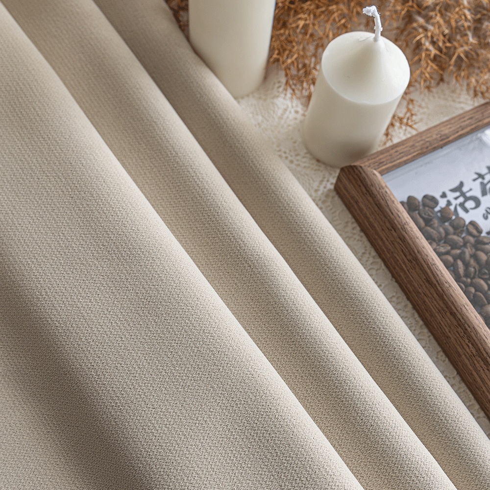 Bông vải màu be rèm-Mây 2512 - Ảnh 3