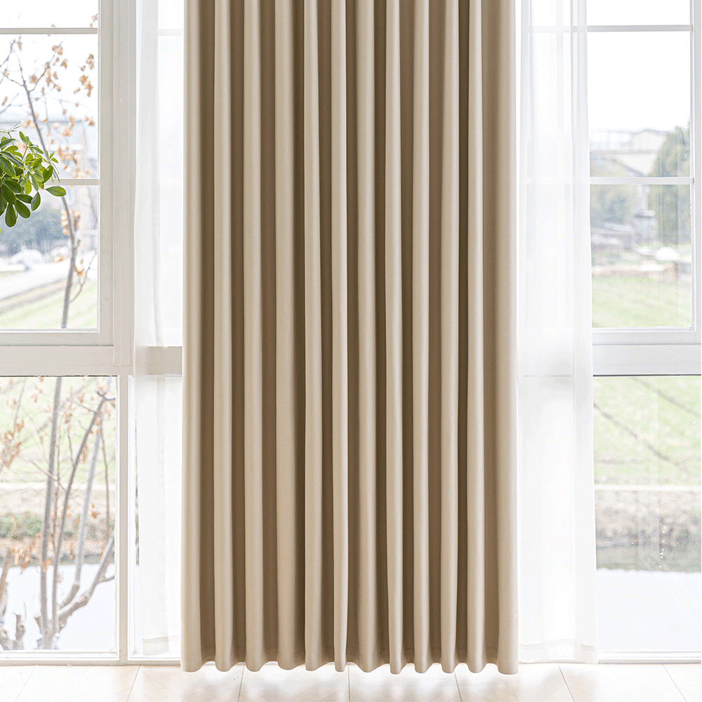 Bông vải màu be rèm-Mây 2512 - Ảnh 4