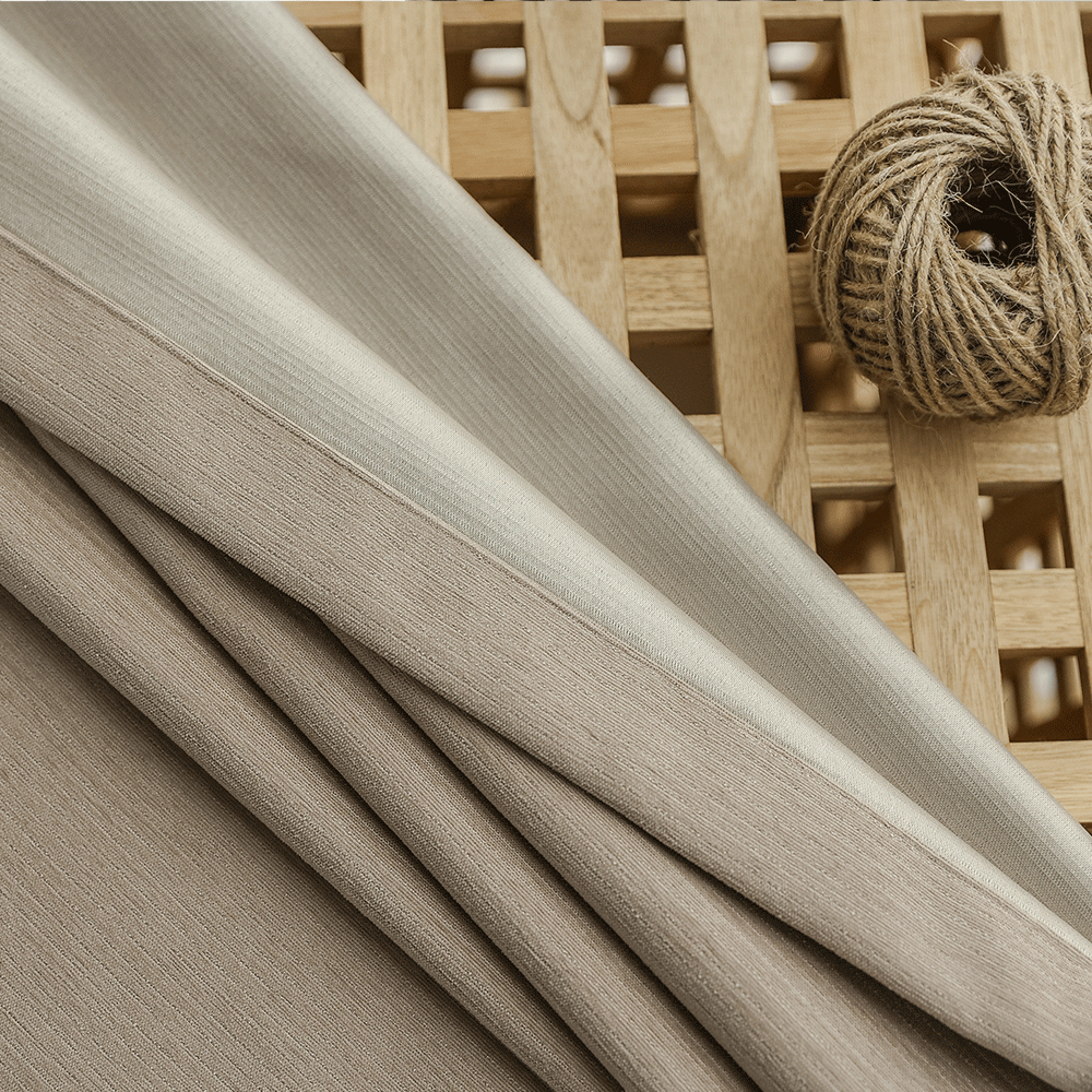 Bông vải pha trộn màu cà phê rèm-Tinh Tú 1361 - Ảnh 3