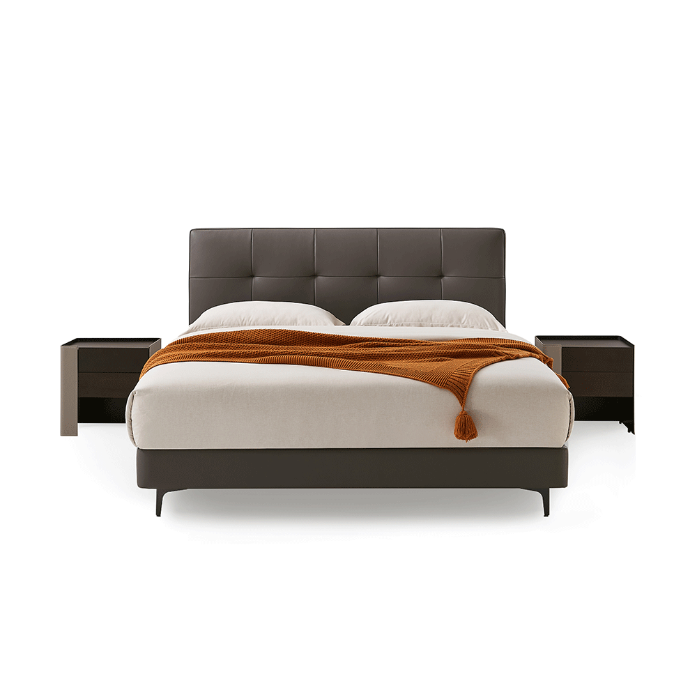 Giường mềm D40 màu nâu sẫm -MT-RC880 - Ảnh 3