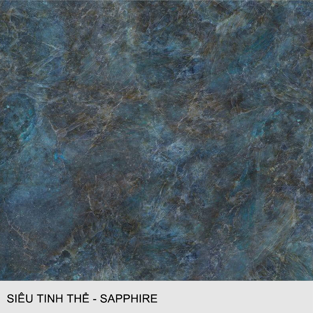 Bàn ăn tròn mặt đá tinh thể-Xanh lam/ Xanh lục CZ2430Y （China Rock Slab） - Ảnh 5