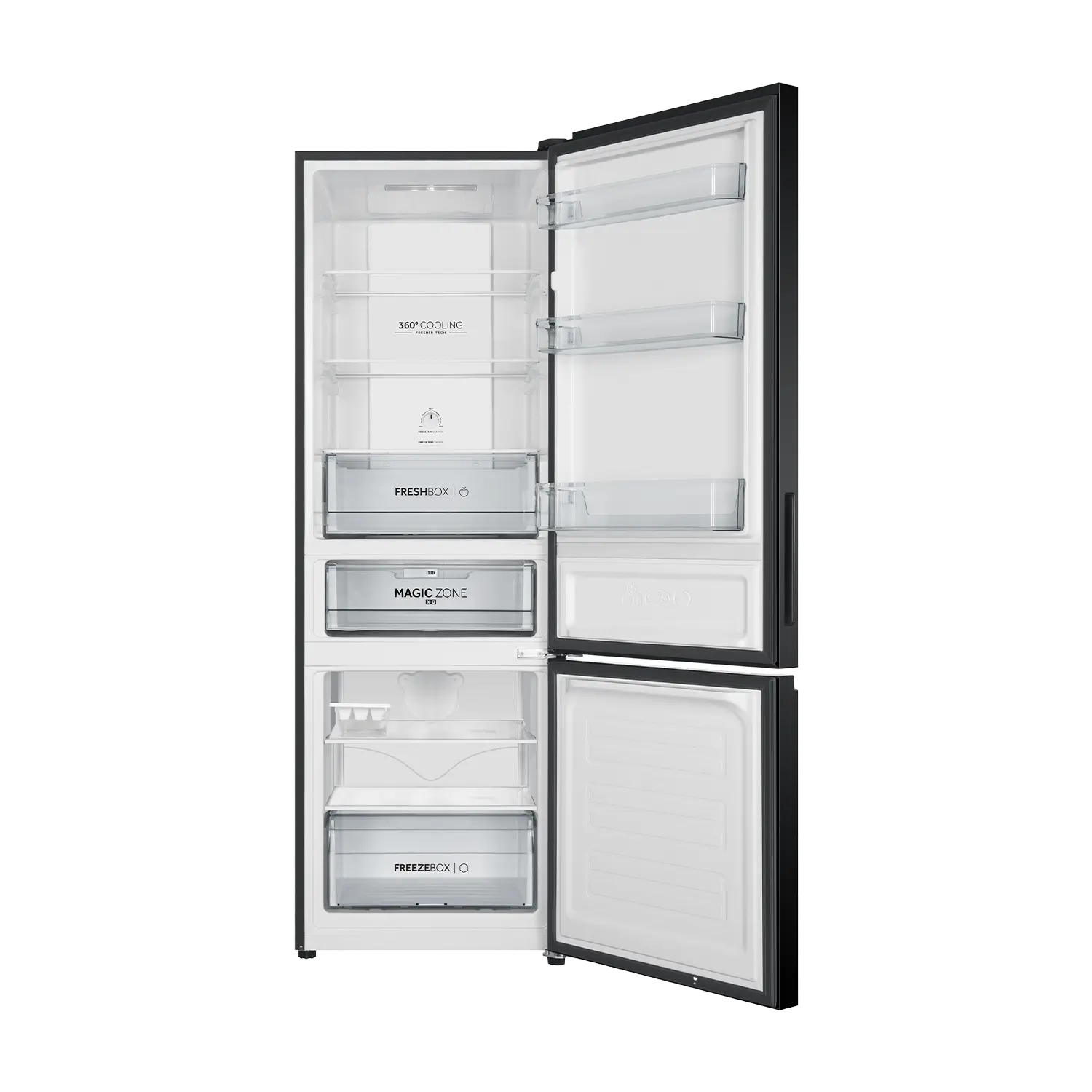 Tủ Lạnh Ngăn Đông Dưới AQR-B390MA(SLB) - Ảnh 2