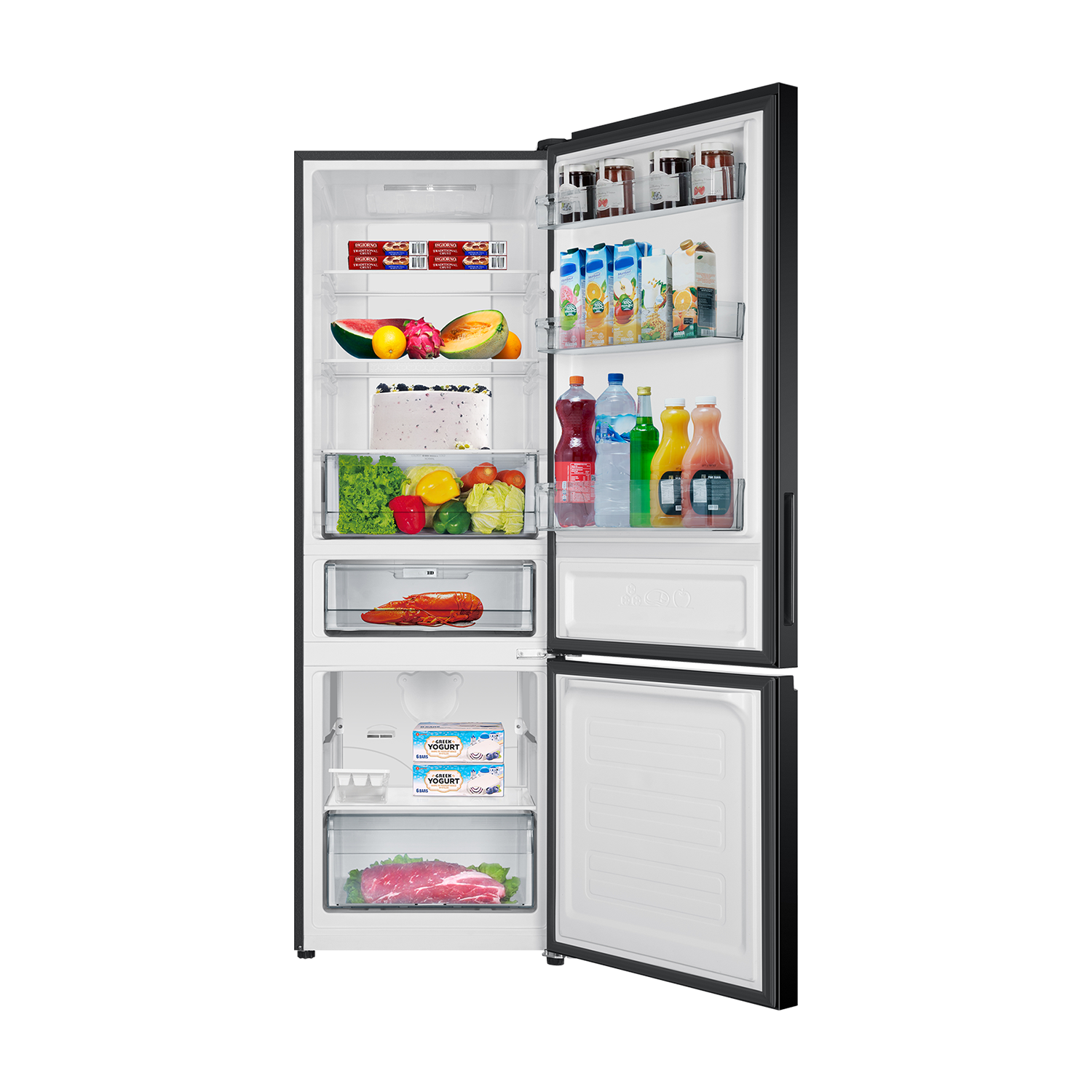 Tủ Lạnh Ngăn Đông Dưới AQR-B390MA(SLB) - Ảnh 3